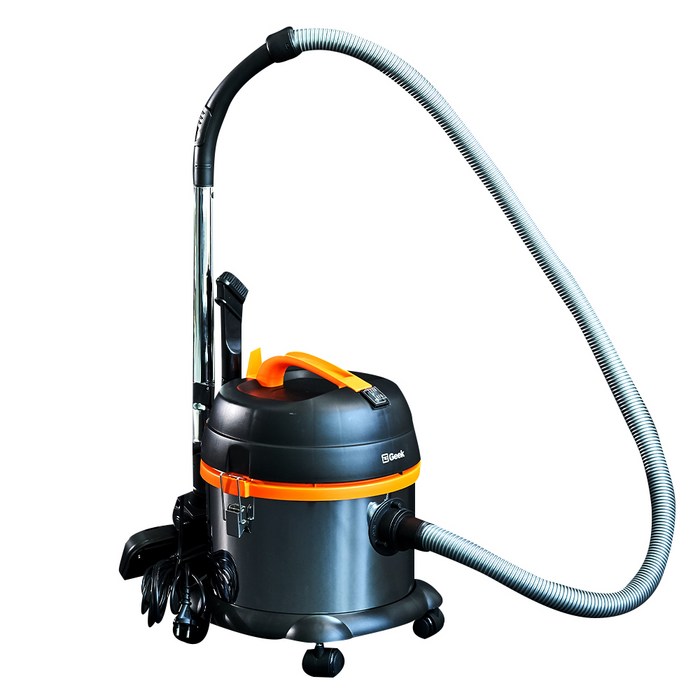 긱 업소용 대형 건습식 청소기 15L GVL-015LS, 블랙 + 오렌지 대표 이미지 - 업소용 청소기 추천