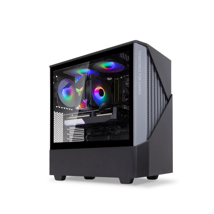 한성컴퓨터 게이밍 데스크탑 블랙 TFG AX5508 (라이젠5-5600X WIN미포함 RAM 16GB SSD 512GB Geforce RTX 3080), 기본형 대표 이미지 - RTX 3080 데스크탑 추천