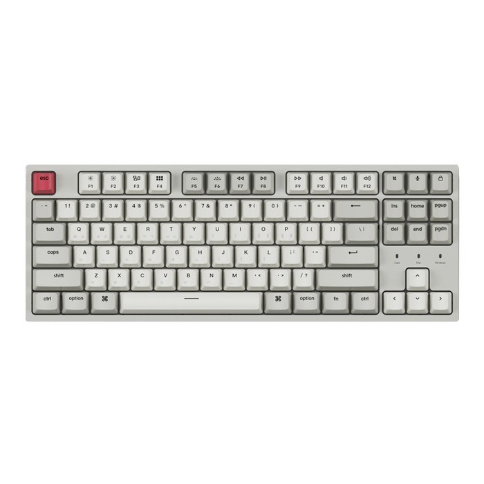 키크론 유선 기계식 키보드 적축, 텐키리스, C1 RETRO_NB (C1K1), Retro 대표 이미지 - 키크론 키보드 추천