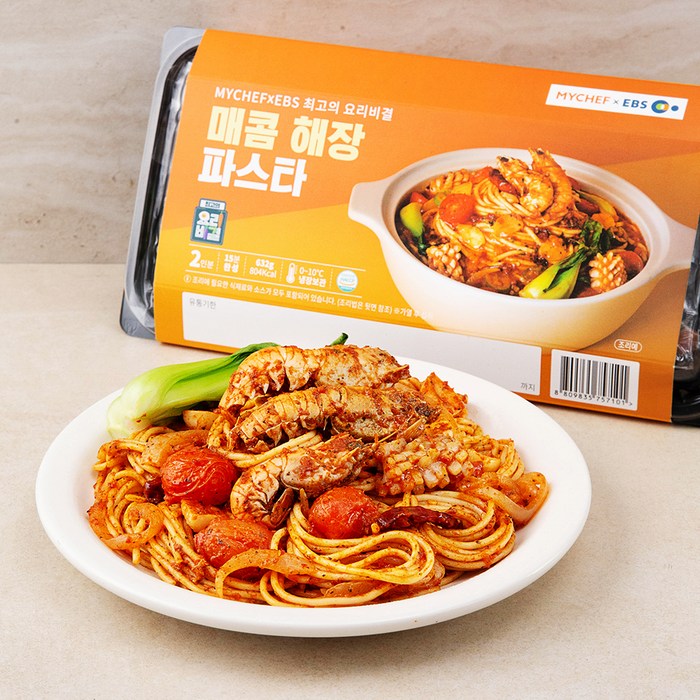마이셰프 EBS 최고의 요리비결 매콤 해장 파스타, 632g, 1개 대표 이미지 - 양식 밀키트 추천