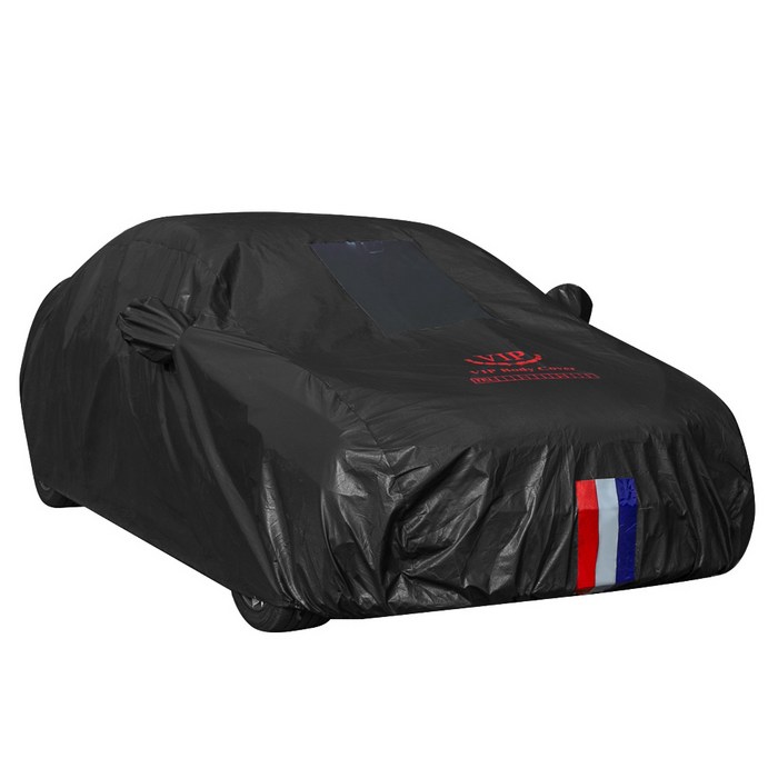 VIP 그랜저 / 소나타 / 제네시스 / K5 / K7 / SM5 블랙박스 투명창 차량용 바디커버 블랙, 1개 대표 이미지 - 자동차 커버 추천