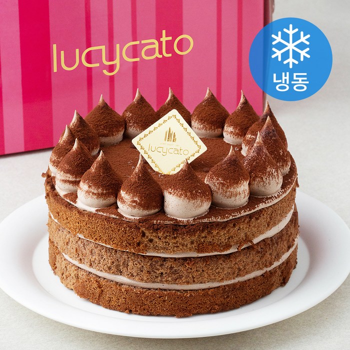 루시카토 레이어 초코 케이크 (냉동), 370g, 1개 대표 이미지 - 생일 케이크 추천