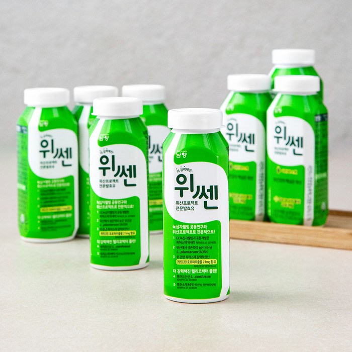 남양 불가리스 위쎈 샤인머스캣, 150ml, 8입 대표 이미지 - 샤인머스캣 음료 추천