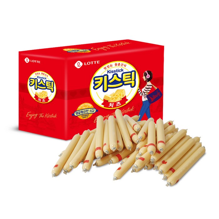 키스틱 청춘간식 치즈맛 소시지 100p, 1개, 1500g 대표 이미지 - 치즈맛 추천