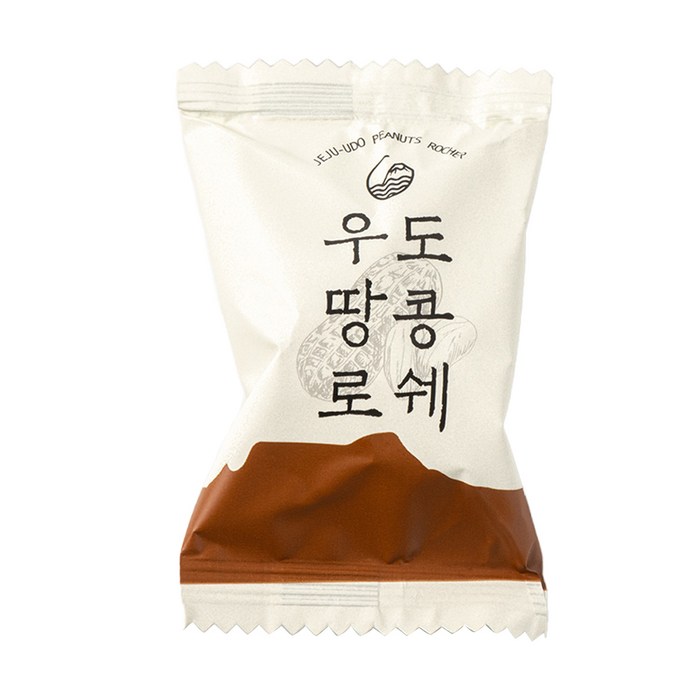 제주 우도 땅콩 로쉐 36p, 252g, 1개 대표 이미지 - 초코땅콩 추천