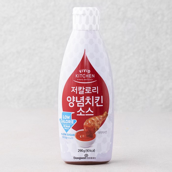 비비드키친 저칼로리 양념치킨 소스, 290g, 1개 대표 이미지 - 소스 닭가슴살 추천