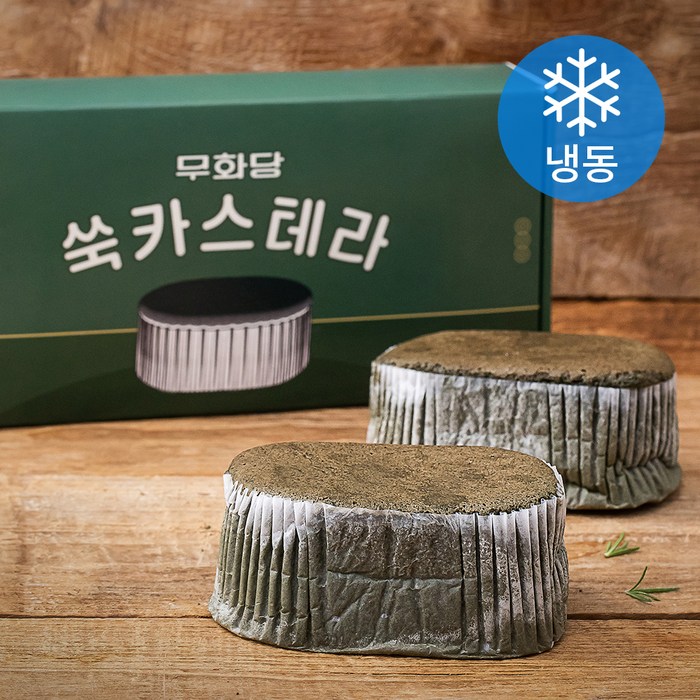 무화당 쑥 카스테라 3개입 (냉동), 300g, 1개 대표 이미지 - 무화당 빵 추천