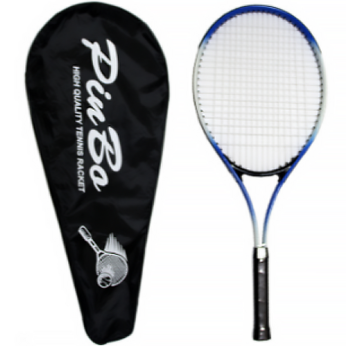 심플라인 성인용 초보 테니스라켓, 블루 대표 이미지 - 라테스민턴 추천