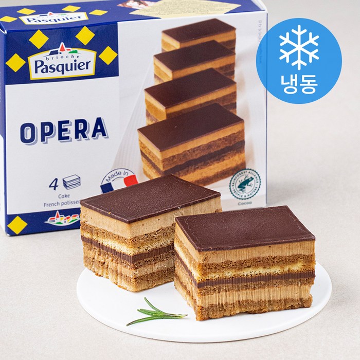 파스키에 오페라 케이크 (냉동), 260g, 1개 대표 이미지 - 바움쿠헨 추천