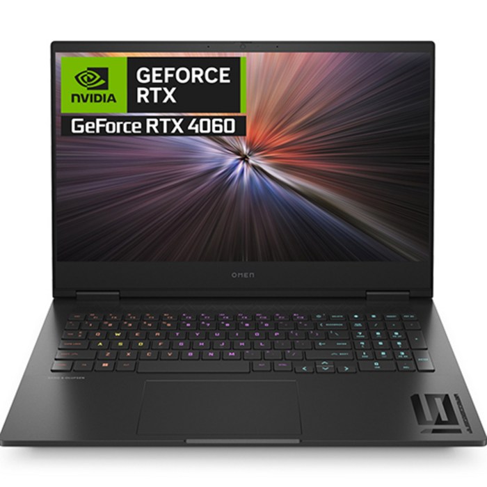 HP 2023 오멘 16 코어i5 인텔 13세대 지포스 RTX 4060, Shadow Black, 512GB, 32GB, WIN11 Home, 16-wf0156tx 대표 이미지 - 포토샵 컴퓨터 추천