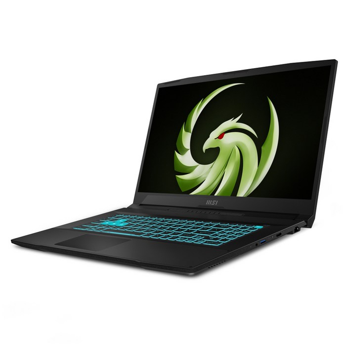 MSI 2023 브라보 17 라이젠7 라이젠 7000 시리즈 지포스 RTX 4060, 블랙, 512GB, 16GB, Free DOS, D7VF (068) 대표 이미지 - 17인치 게이밍 노트북 추천
