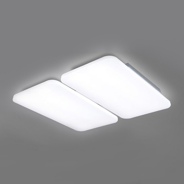 멜리빙 LED 삼성칩 에어 거실4등 조명 120W, 화이트 주광색