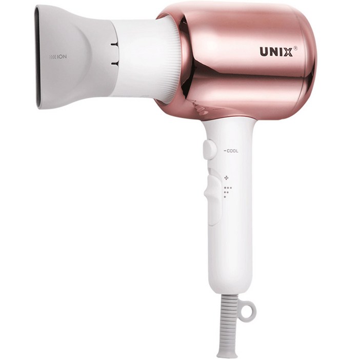 유닉스 40주년 리미티드 에디션 헤어 드라이어 UN-B1642 2000W, 핑크골드 대표 이미지 - 바람센 드라이기 추천