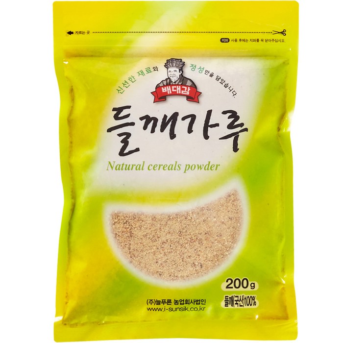 배대감 들깨가루, 200g, 1개 대표 이미지 - 들깨가루 추천