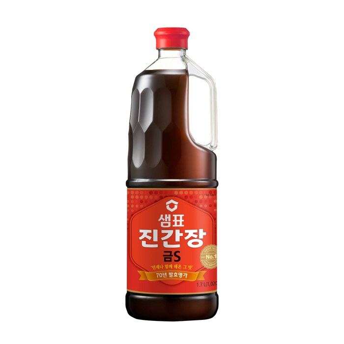 샘표 진간장 금S, 1.7L, 1개 대표 이미지 - 국룰 추천