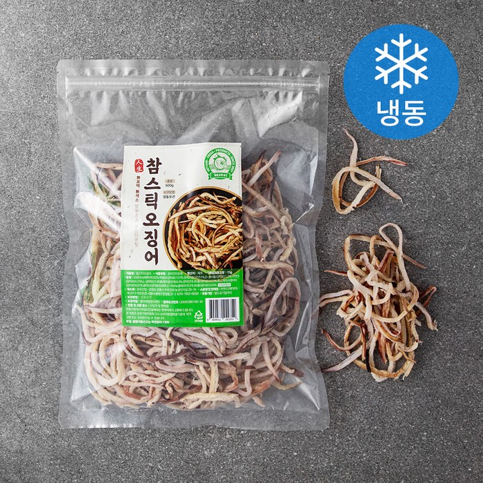 해야미 참스틱 오징어 (냉동), 600g, 1개