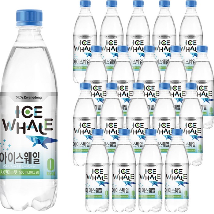 광동 아이스웨일 탄산음료 샤인머스캣, 20개, 500ml 대표 이미지 - 샤인머스캣 음료 추천