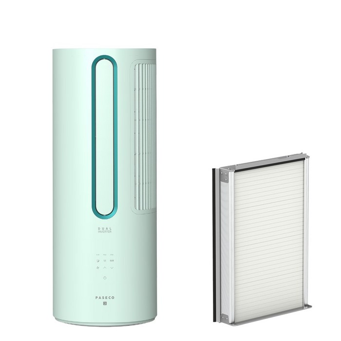 파세코 3세대 창문형 에어컨 듀얼인버터 올민트 PWA-3300M + 추가키트 56cm 방문설치 대표 이미지 - 파세코 싱글인버터 추천