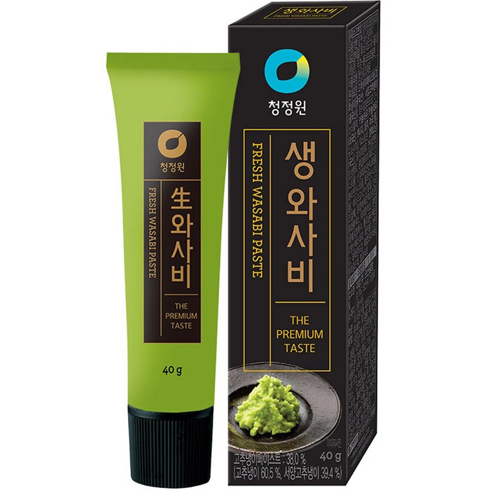 청정원 생와사비, 1개, 40g 대표 이미지 - 고추냉이 추천