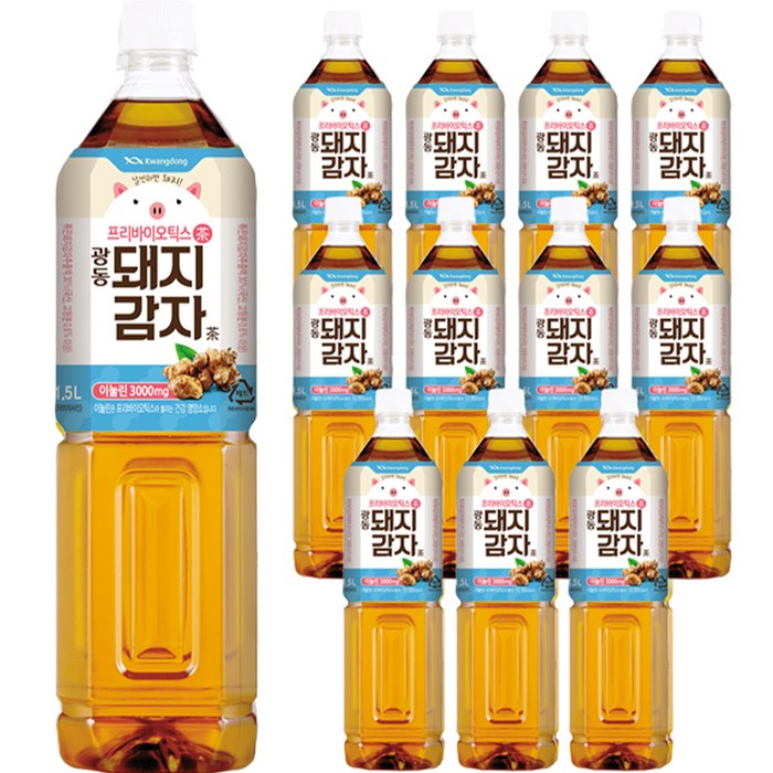 광동제약 돼지감자차, 1.5L, 12개 대표 이미지 - 칵스 몸에 좋은 술 추천