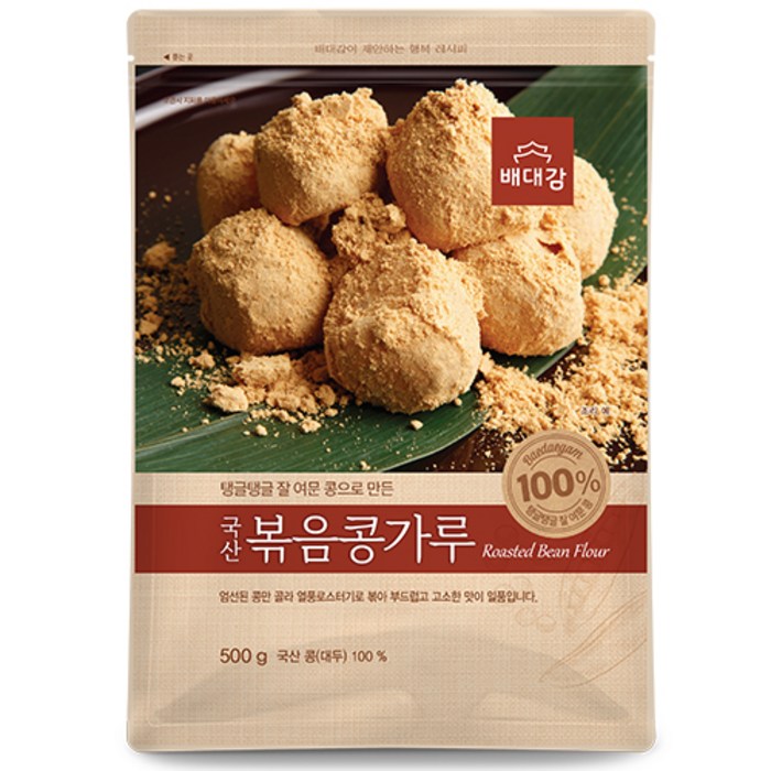 배대감 볶음콩가루, 500g, 1개 대표 이미지 - 삼겹살 콩가루 추천