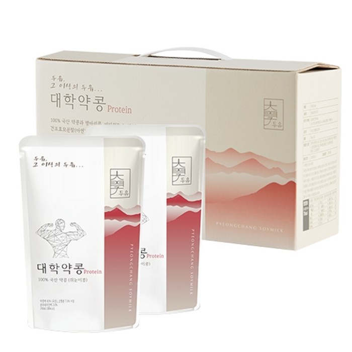 대학약콩 프로틴, 190ml, 20입 대표 이미지 - 서울대 추천