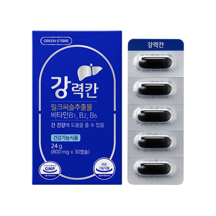 그린스토어 강력칸 24g, 1개, 30정 대표 이미지 - 자양강장제 추천