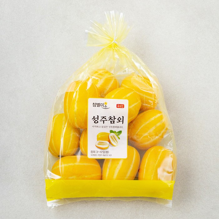 참별미소 당도선별 성주 미니참외, 1.5kg, 1봉 대표 이미지 - 별창 추천