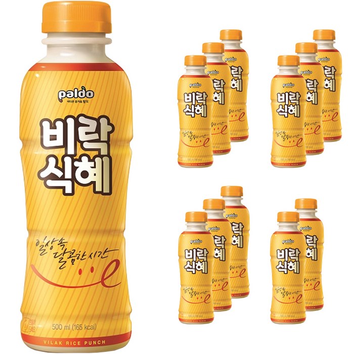 팔도 비락식혜 500ml x, 12개 대표 이미지 - 달달한 음료 추천