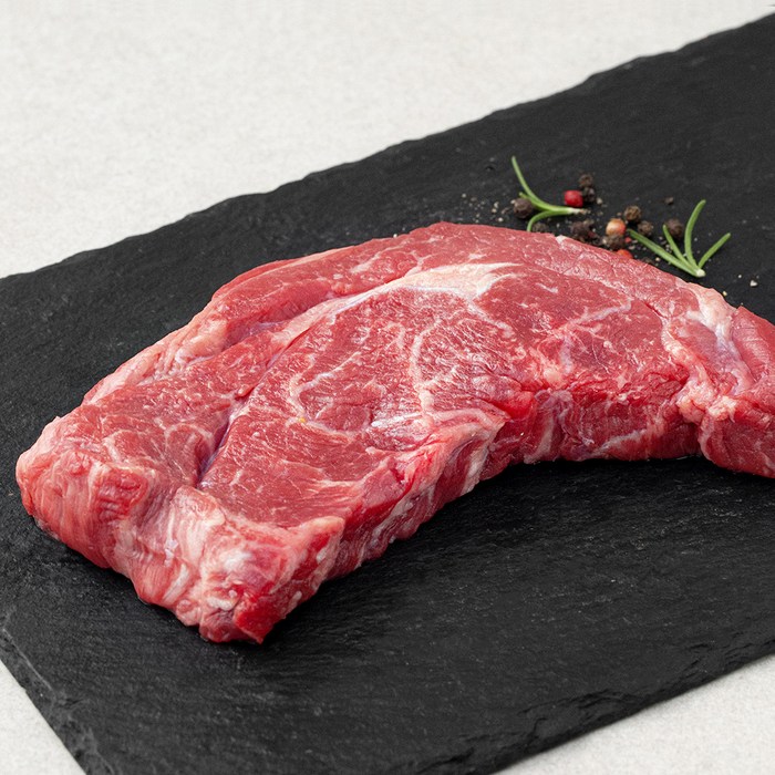 곰곰 미국산 척아이롤 스테이크 컷 (냉장), 400g, 1개 대표 이미지 - 송아지 고기 추천