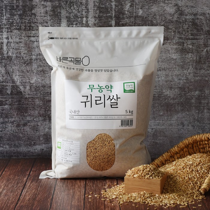 바른곡물 무농약 귀리쌀, 5kg, 1개 대표 이미지 - 잡곡 추천