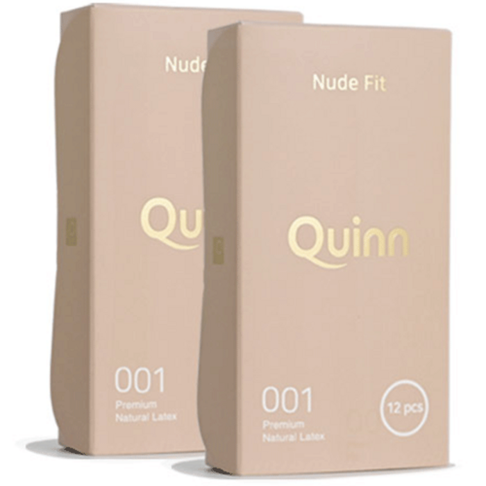 퀸 001 리얼타이트 누드핏 무꼭지형 콘돔, 12개입, 2개 대표 이미지 - 얇은 콘돔 추천