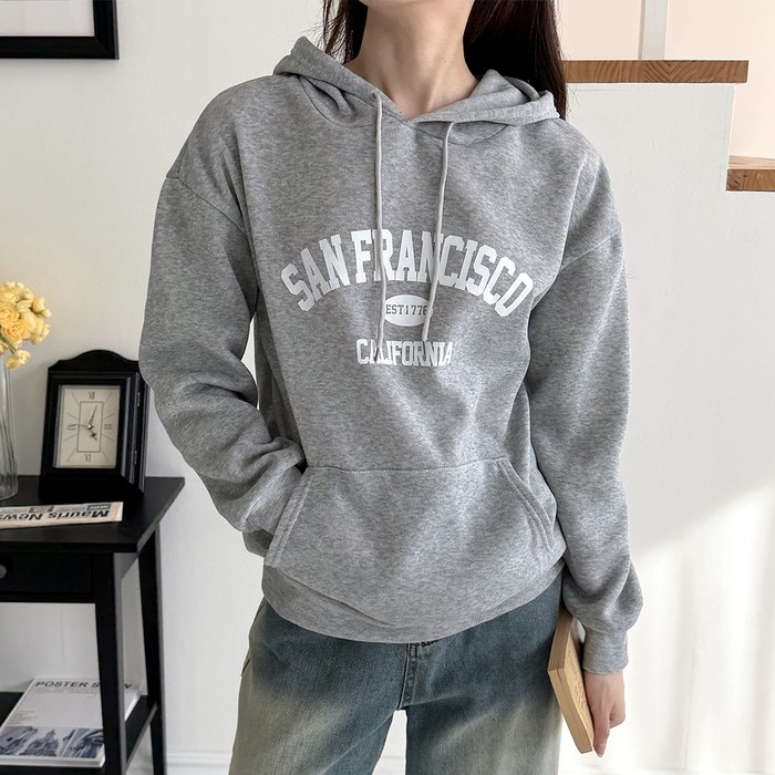 라라온 레터링 빈티지 맨투맨 후드티 TSP1169