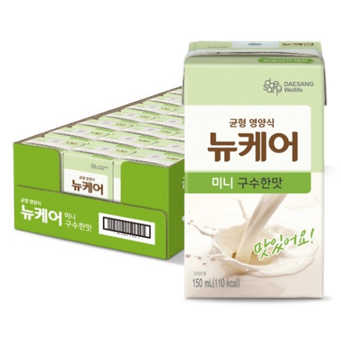 뉴케어 미니 구수한맛 영양식, 150ml, 24개 대표 이미지 - 연하 추천