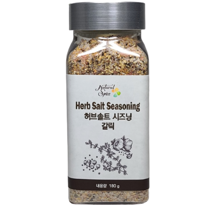허브솔트시즈닝 갈릭, 180g, 1개 대표 이미지 - 허브솔트 추천