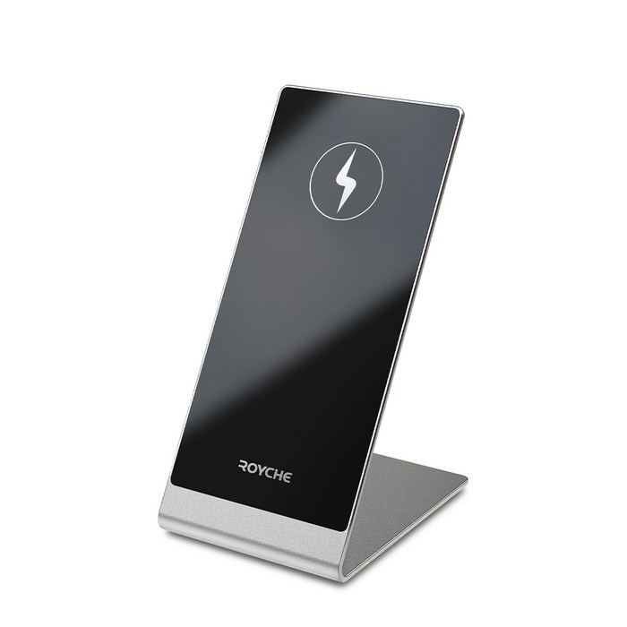 로이체 스탠드 맥세이프 마그네틱 고속 무선 충전 거치대 MWC-30 15W, 실버, 1개 대표 이미지 - 맥세이프 무선충전 거치대 추천