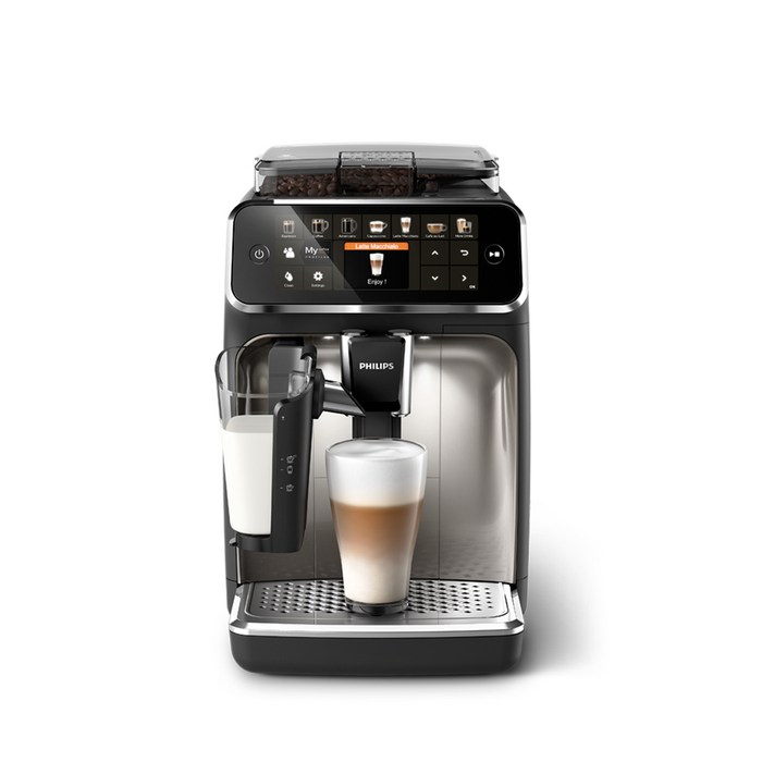 필립스 라떼고 5400 시리즈 전자동 에스프레소 커피 머신, EP5447/93 대표 이미지 - 전자동 커피머신 추천