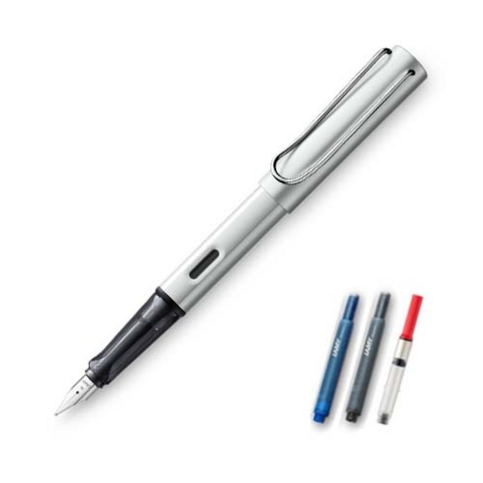 LAMY 알스타 만년필 EF촉 컨버터 세트 LM025 WS, 화이트실버, EF 대표 이미지 - 라미 만년필 추천