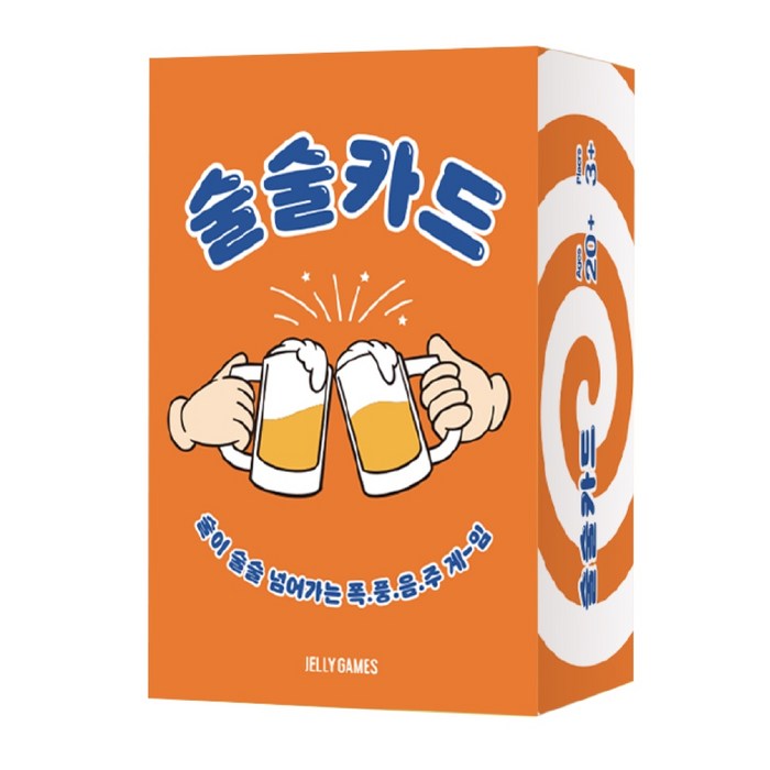 젤리게임즈 술술카드 단체 술게임 카드, 혼합색상 대표 이미지 - 술게임 추천