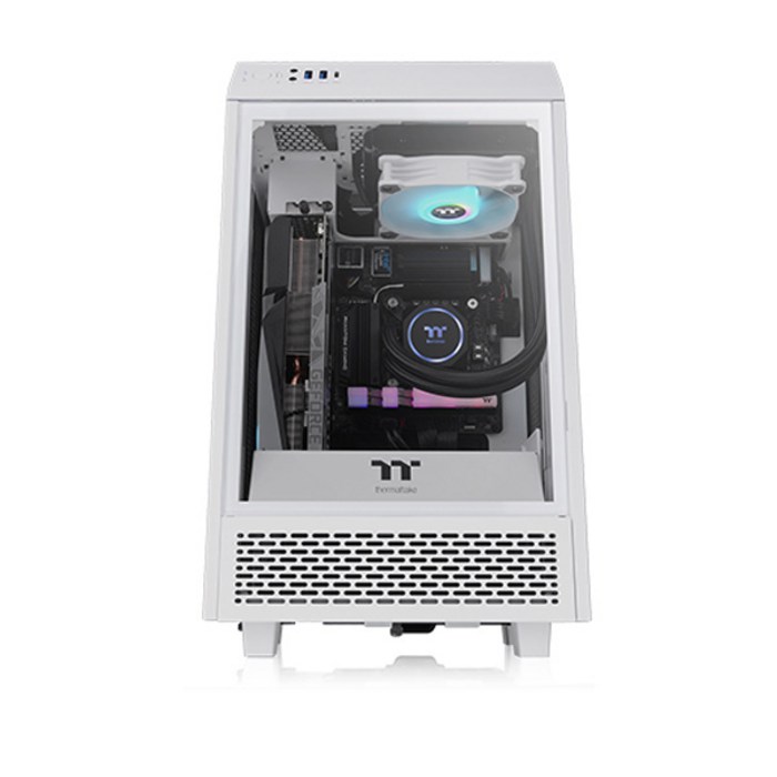 써멀테이크 Tower 100 미니 ITX 미들타워 스노우 The Tower 100 Snow 대표 이미지 - 써멀테이크 케이스 추천