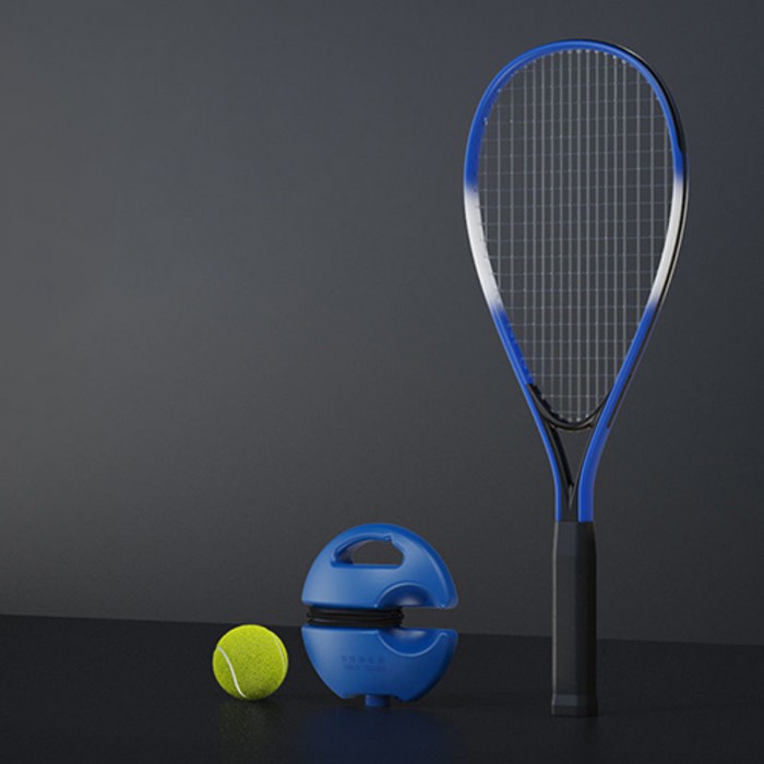 미니맥시 입문용 테니스 리턴볼 연습 세트, 혼합색상 대표 이미지 - 라테스민턴 추천