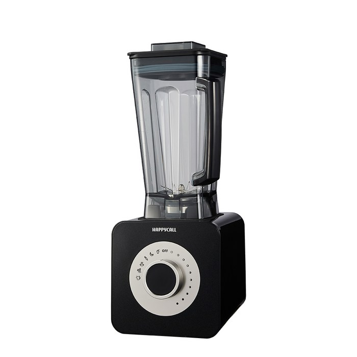 해피콜 초고속 블렌더 엑슬림 큐브 블랙 HEBL-EUA3 대표 이미지 - 진공 믹서기 추천