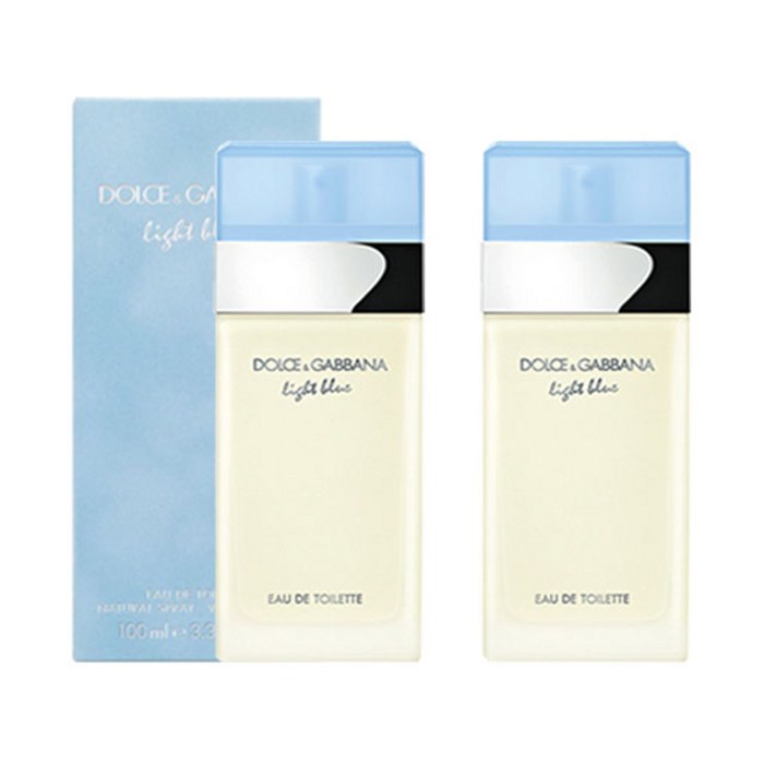 돌체앤가바나 라이트 블루 EDT 100ml +100ml 세트, 1세트 대표 이미지 - 돌체앤가바나 향수 추천