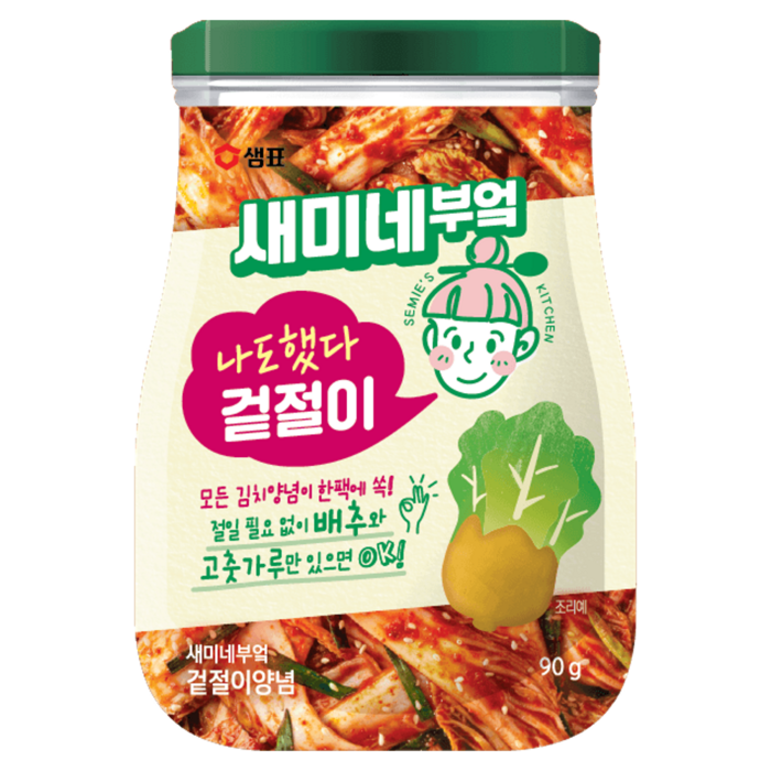 새미네부엌 겉절이 양념, 90g, 1개 대표 이미지 - 김치 양념 추천