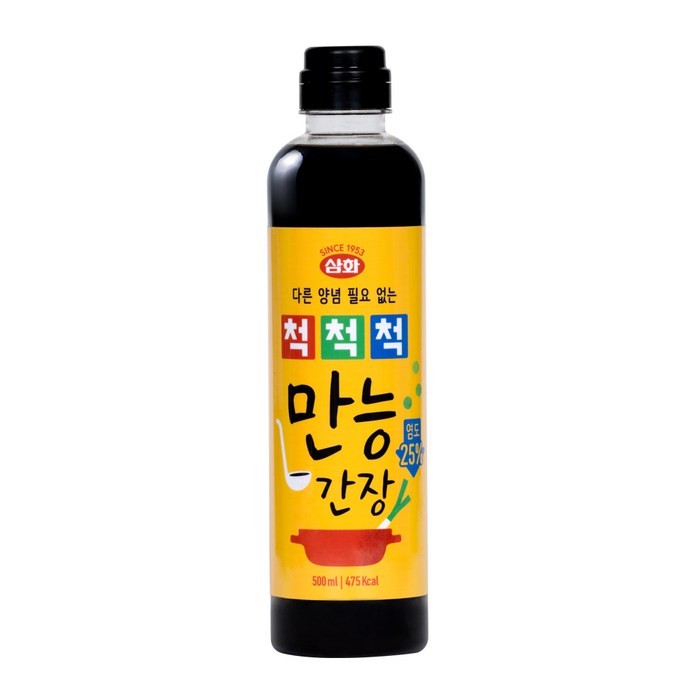 삼화식품 척척척 만능간장, 500ml, 1개 대표 이미지 - 간장 추천