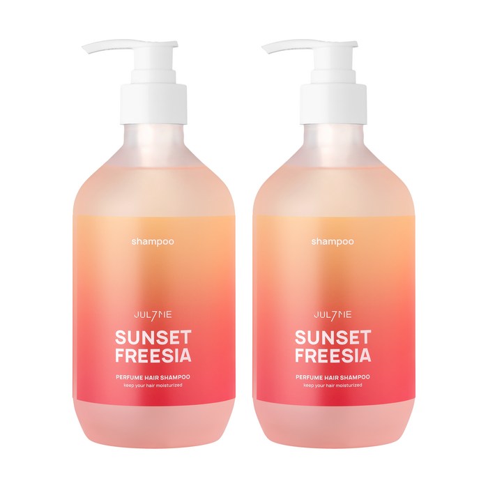 줄라이미 퍼퓸 헤어 샴푸 선셋프리지아, 500ml, 2개 대표 이미지 - 프리지아 향수 추천