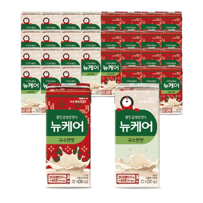 뉴케어 힛앤고 구수한맛, 200ml, 32개 대표 이미지 - 대상웰라이프 뉴케어 추천