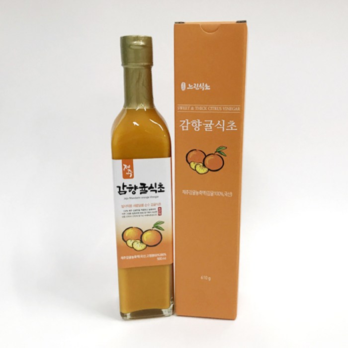 감향귤식초 1병(610g), 병, 610g 대표 이미지 - 감귤초 추천