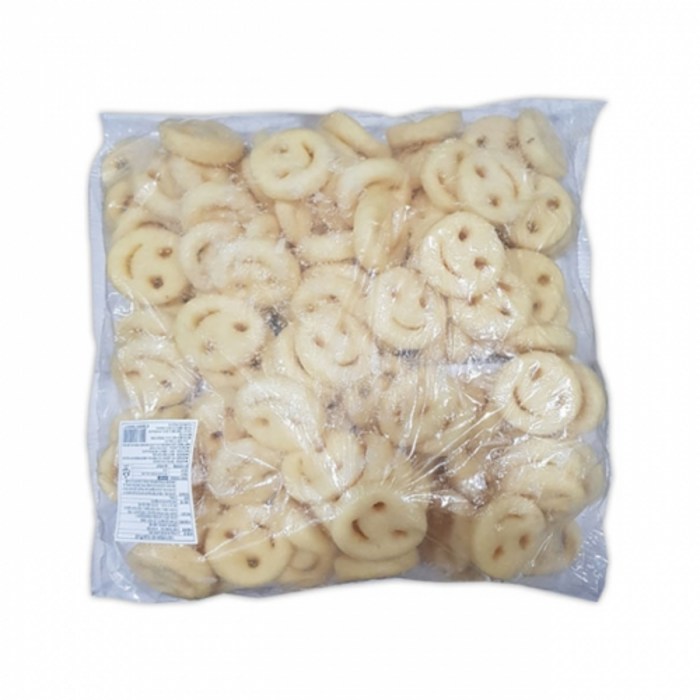맥케인 스마일감자 1.8kg 대용량 감자튀김, 1.81kg, 1개 대표 이미지 - 감튀 추천