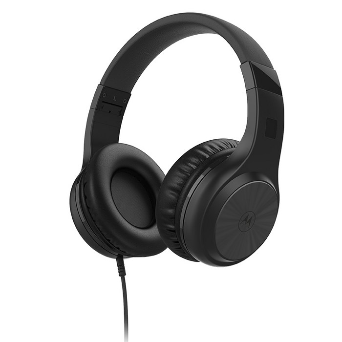 모토로라 모토엑스티 120 유선 접이식 헤드폰, 블랙, MOTOXT120 대표 이미지 - 스튜디오 헤드폰 추천